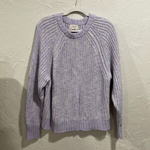 Universal thread oversized lavender sweater size medium